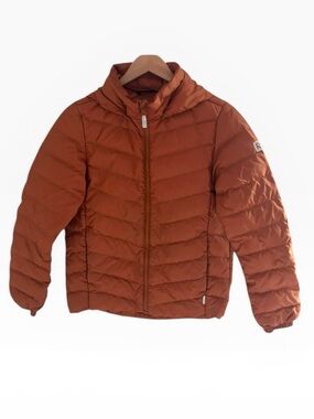 Reima Down Puffer Jacket Coat Rust Size EU 138 US 13Y